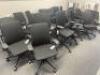 Profim Light Up 250S, Adjustable office Chair with Black Mesh Back & Upholstered Seat. DOM 11/18. - 7