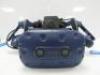 VIVE Virtual Reality Pro Headset with 2 Hand Controls & Leads ( As Viewed/Pictured). - 2