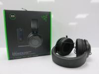 Razer Kraken Tournament Edition Wired Gaming Headset. NOTE: missing USB Audio Controller.