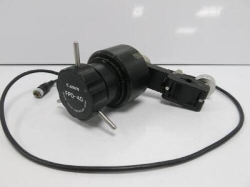 Canon Servo Focus Controller, Model FPD-40 with Pan Bar Clamp.