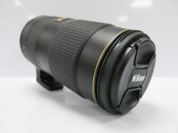 Nikon AF-S NIKKOR 80-400MM F4.5-5.6G ED Nano Crystal Coat Lens, S/N 262171. Comes with User Manual.