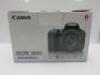 Boxed Canon EOS 200D Kit. Comes with Digital Camera EOS 200D, S/N 183072065110, Canon efs 18-55mm Image Stabilizer Lens, S/N 7022071184, Strap, Battery Charger, Battery, Lead & Quick Ref Guide. - 13