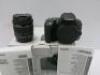 Boxed Canon EOS 200D Kit. Comes with Digital Camera EOS 200D, S/N 203072007301, Canon efs 18-55mm Image Stabilizer Lens, S/N 7222007219, Strap, Battery Charger, Battery, Lead & Quick Ref Guide. - 2