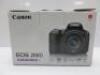 Boxed Canon EOS 200D Kit. Comes with Digital Camera EOS 200D, S/N 203072007598, Canon efs 18-55mm Image Stabilizer Lens, S/N 7222007216, Strap, Battery Charger, Battery, Lead & Quick Ref Guide. - 14