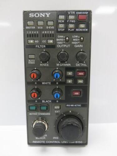 Sony Handheld Paintbox Remote Control Unit, Model RM-B150.