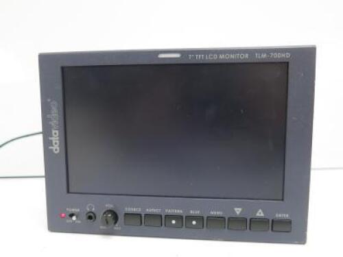 Datavideo 7" TFT LCD Monitor, Model TLM-700HD. Comes with Battery Clip & Power Supply.