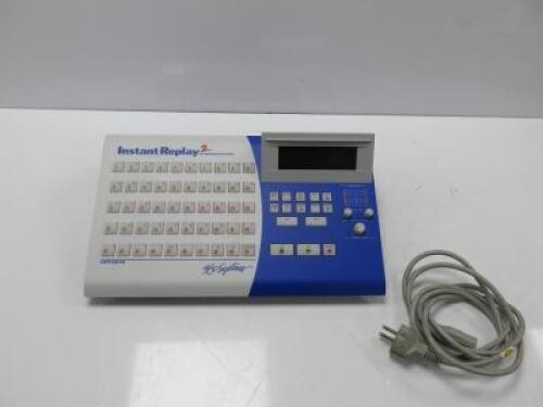 360 Systems Instant Replay2 Networked Digital Audio Recorder-Player with Editing, Model DR-600, S/N IR08E11624. Comes in Original Box.
