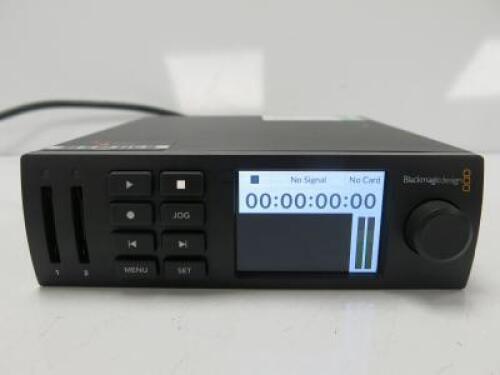 Blackmagic Design HyperDeck Studio Mini.