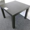 Ikea Black Side Table, Model Lack 14729. - 2