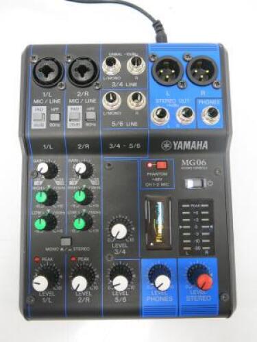 Yamaha Mixing Console, Model MG06