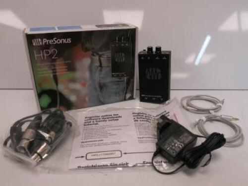 Boxed/New PreSonus Personal Headphone Amplifier, Model HP2.