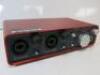 Focusrite Scarlett 2i2 USB Audio Interface with Lead. - 2