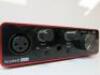 Focusrite Scarlett Solo USB Audio Interface. - 2