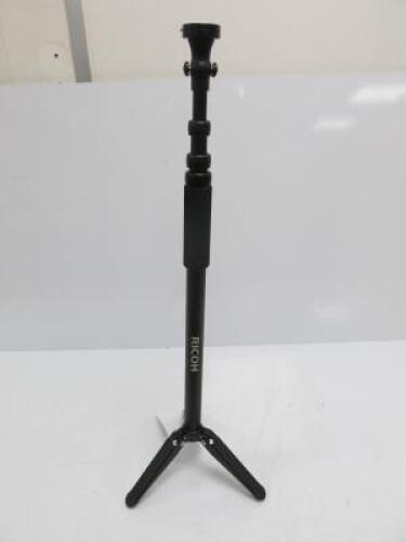 Ricoh Camera Extending Monopod Stand. NOTE: missing camera adapter.