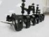 6 x Small Rig Multi Functional Ball Head Clamp. - 3