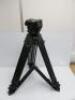 Vinten Tripod with Vinten Vision Blue Pan & Tilt Head. Comes with Vinten Blue Soft Carry Case & Operators Guides. - 2