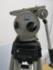 Vinten Tripod with Vinten Vision 10 Pan & Tilt Head with Wedge Plate & Pan Bar. Comes with Vinten Blue Soft Carry Case. - 3