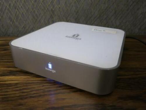 Iomega MiniMax 1TB External HD, Model MMHDCB. NOTE: requires power supply.