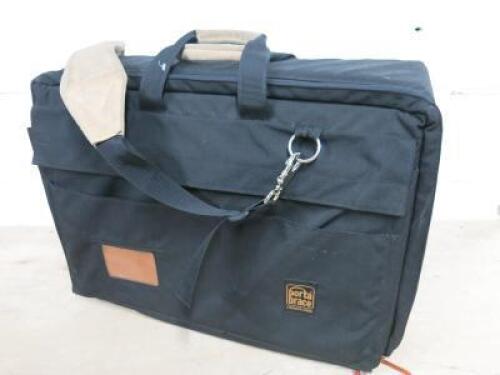 Porta Brace, Model LP-LED2A. Padded Canvas Bag, Zip Requires Attention. Size H45 x W60 x D25cm.