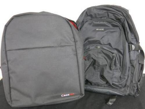 2 x Casual Rucksacks, Casetec & Targus.