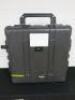 Genuine Peli Flight Case with Wheels & Retract Handle, Model 1640.