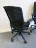 2 x Senator EV740MF Office Chairs in Black. - 3