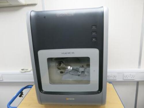 Sirona InLab MC X5 5 Axis Milling & Grinding Dental Machine, Model D3608, S/N 403534, DOM 11/2017.