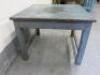 Wooden Coffee Table in Blue Distressed Look. Size H50 x W68 x D68cm. - 4