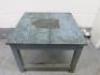 Wooden Coffee Table in Blue Distressed Look. Size H50 x W68 x D68cm. - 6