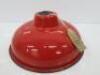 14 x Industrial Retro Enamel Lampshade in Red. Size D26.5cm. - 6