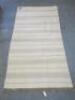 Slubweave 100% Cotton Rug, Size 105 x 180cm.