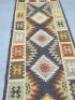 Shahsavan Kilim Rug, 80% Wool & 20% Cotton, Size 75 x 240cm. - 3