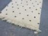 Moroccan Handmade 100% Wool Berber Rug, Size 80 x 140cm - 6