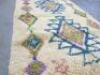 Geometric Shaggy Rug, 80% Wool & 20% Cotton, Size 120 x 180cm. - 2