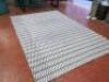 Grey & White Woven Rug. Size H300 x 200cm. - 3