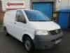 RJ59 0HX: Volkswagen Transporter T28 102 TDI SWB Panel Van in White. 1896cc, Diesel, Manual 5 Gears. MOT Expires 23rd October 2023. Comes with V5, Key & Owners Manuals. - 3