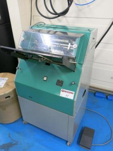 Foldnak Takifold Hand Fed Stitcher & Folder. Approx Year 2000.