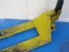 2300kg Crown Pallet Truck in Yellow. - 2