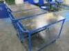 4 x 2 Tier Mobile Warehouse Trolly's. Size H84 x W100 x D 50cm. - 3