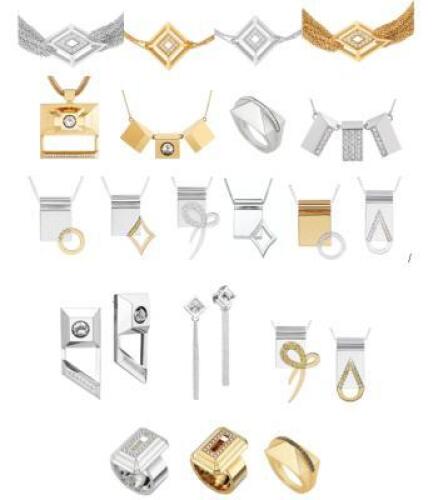 916 x Items of Ladies 925 Silver & Gold Plated Jewellery by 'Ruifier' with a Cost Price of £127,280 to Include:....