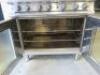 Falcon Gas 6 Ring 2 Door Oven on Castors, Model E3101 OTC 6HP, 3 Phase, 2019. Size H90 x W90 x D86cm. - 4