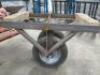 2 Wheel Steel/RSJ Manual Handling Trolley. Size H55 x W80 x D48. - 2