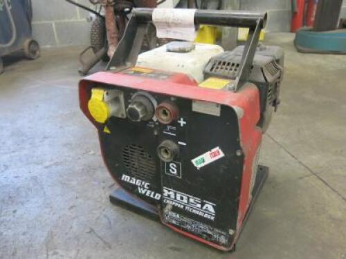 Mosa Copper Technology Magic Welder/Generator with Honda GX200. NOTE: Condition  not known.