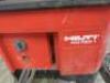 Hilti Core Drilling System to Include: 1 x Hilti Drill, Model DDEC-1 & Hilti DD-REC1 Water Recycling Unit, 1110v. Comes with 4 x Hilti Drill Bits. - 4