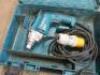 Makita Drill FS2500, 110v, in Carry Case.