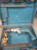 Makita Hammer Drill HP2071F, 110v in Carry Case. - 2