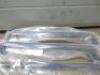 6 x Assorted Sized Metal Low Level Grap Rails. - 5