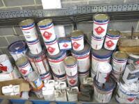 Large Quantity of Assorted New & Part Used Cans of Metal Primer, Paint & PVA (As Viewed/Pictured).