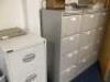 11 x Assorted Metal Filing Cabinets to Include: 3 x 2 Drawer, 1 x 3 Drawer, 6 x 4 Drawer & 1 x 5 Drawer.