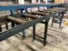 3m Metal Roller Track Feed Table. - 4